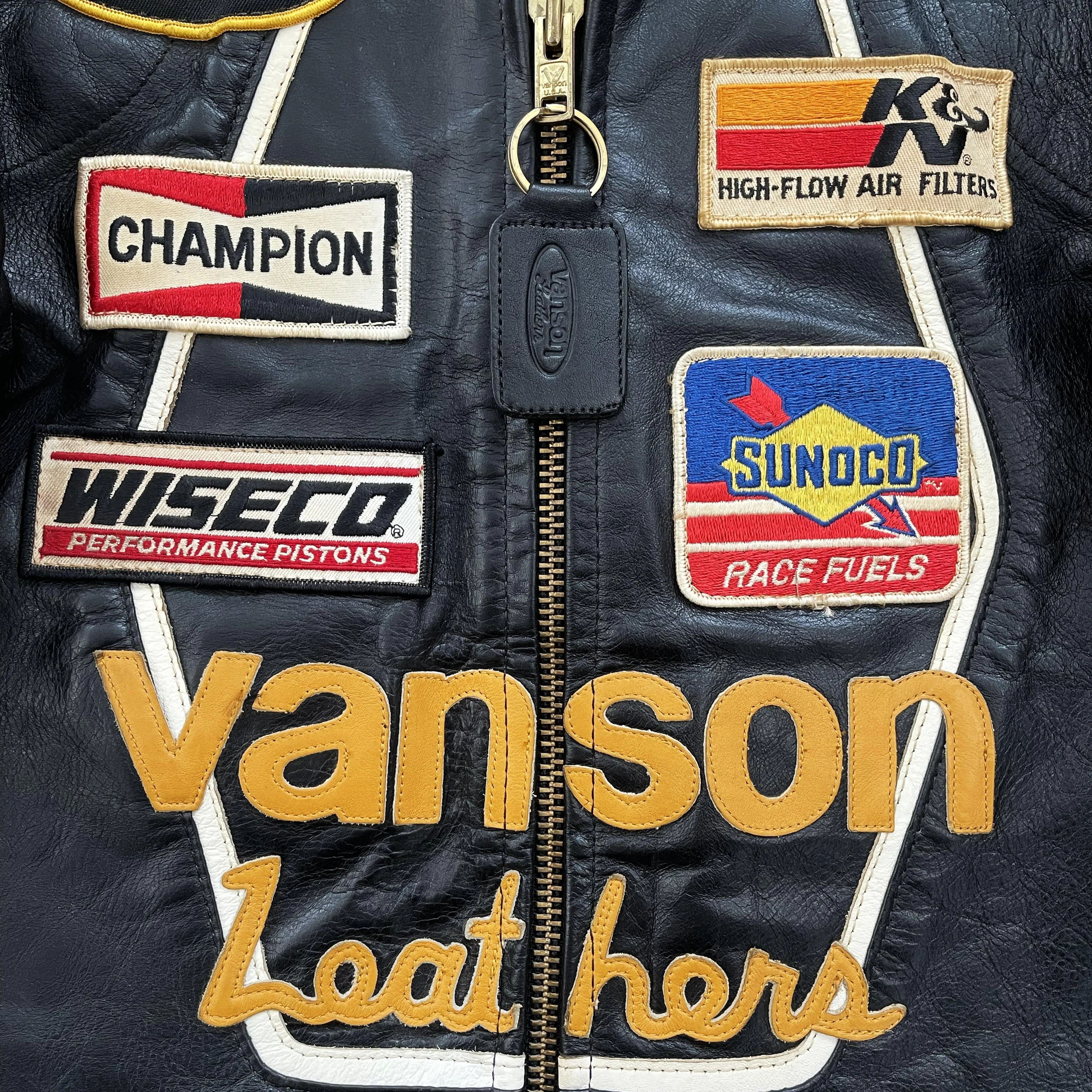 Vanson Leathers One Star Motorcycle Racer Jacket