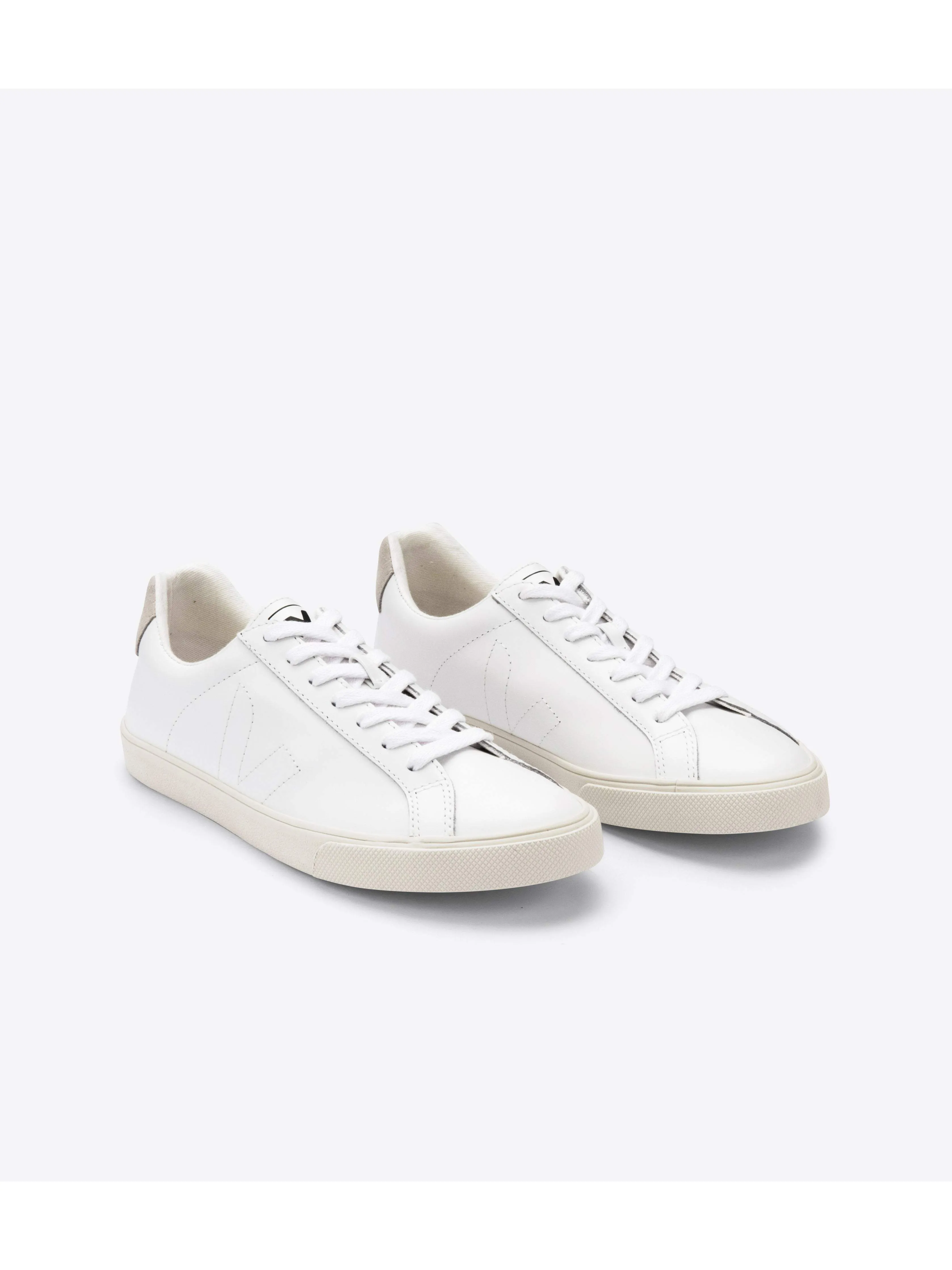 VEJA Men's Esplar Leather Sneaker  - Extra White