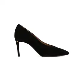 VIVETTE SUEDE HEELS BLACK