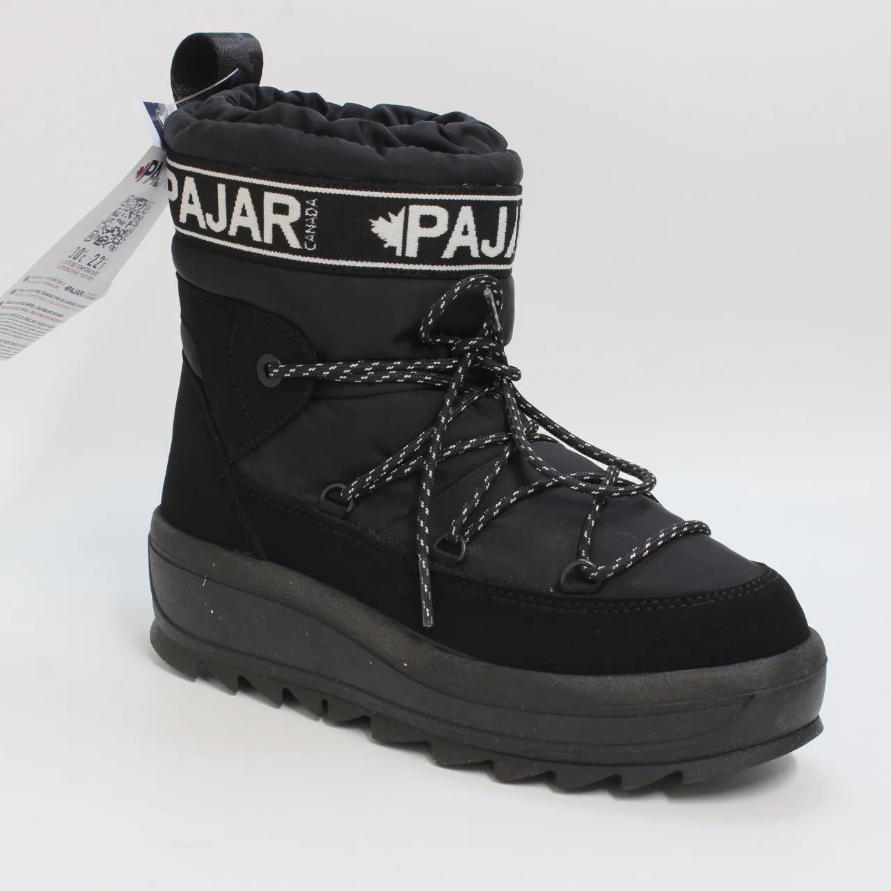 Womens Pajar Galaxy Boots Black