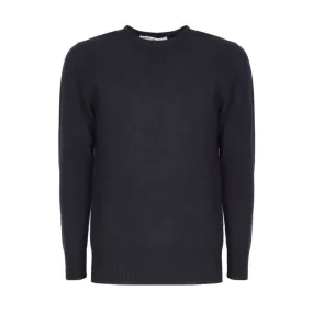 WOOL CREWNECK JUMPER Man Blue