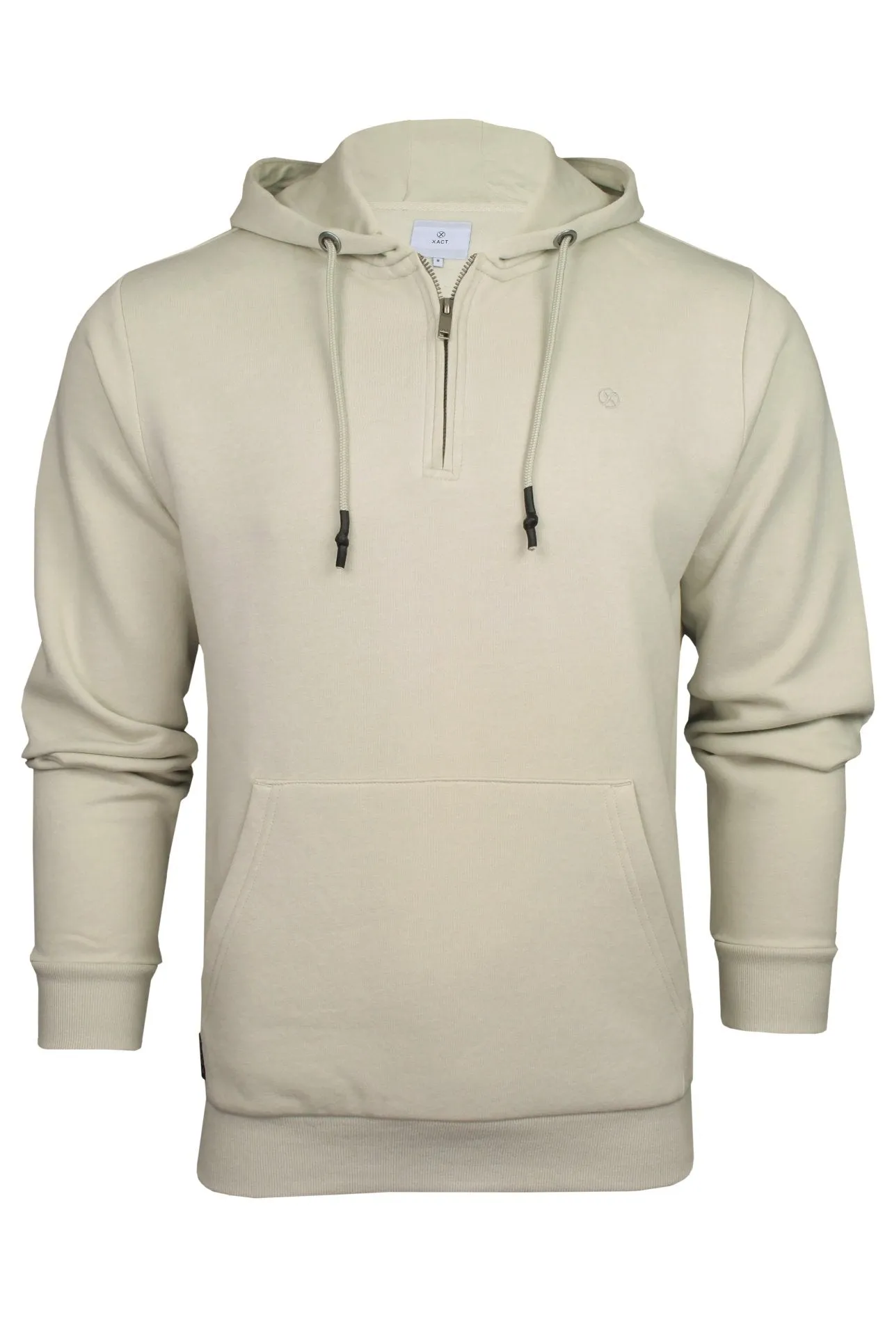 Xact Men's 1/4 Zip Overhead Hoodie Sweatshirt